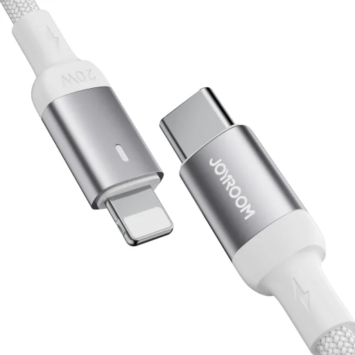 Joyroom S-CL020A10 Lightning - USB-C PD kábel 20W 480Mb/s 1.2m - fehér - 8