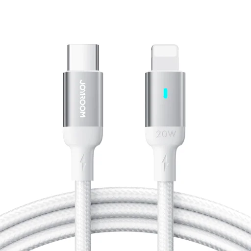 Joyroom S-CL020A10 Lightning - USB-C PD kábel 20W 480Mb/s 1.2m - fehér - 1