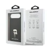 Karl Lagerfeld Liquid Silicone Metal Ikonik tok iPhone 17 Air - 7