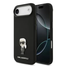 Karl Lagerfeld Liquid Silicone Metal Ikonik tok iPhone 17 Air