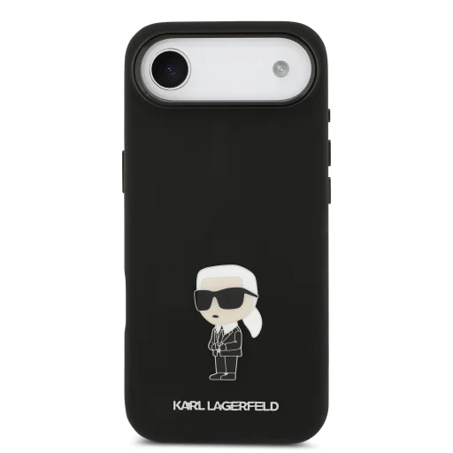 Karl Lagerfeld Liquid Silicone Metal Ikonik tok iPhone 17 Air - 3