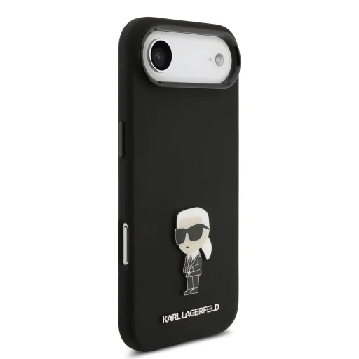 Karl Lagerfeld Liquid Silicone Metal Ikonik tok iPhone 17 Air - 4