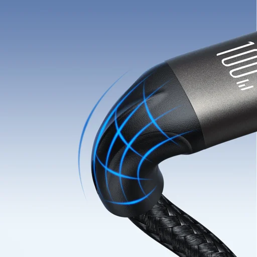 Joyroom Light-Speed ​​Series SA25-CC5 100W USB-C / USB-C kábel 1.2m - fekete - 14