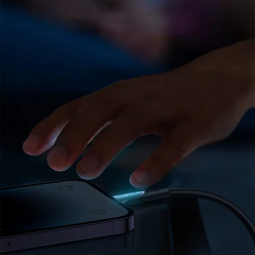 Joyroom Star-Light Series SA27-CL3 USB-C / Lightning 30W 1.2m kábel - fekete - 3