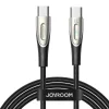 Joyroom Star-Light Series SA27-CC5 USB-C / USB-C kábel 100W 1.2m - fekete thumbnail