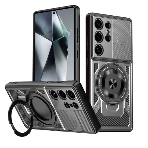 Samsung Galaxy A17 5G Techsuit RuggedCam szürke tok - 1