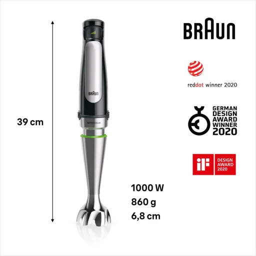 Braun MultiQuick7 MQ7087X Botmixer - 3