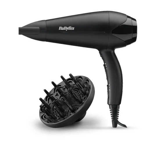 BaByliss D563DE Power Dry hajszárító 2100W, fekete - 1