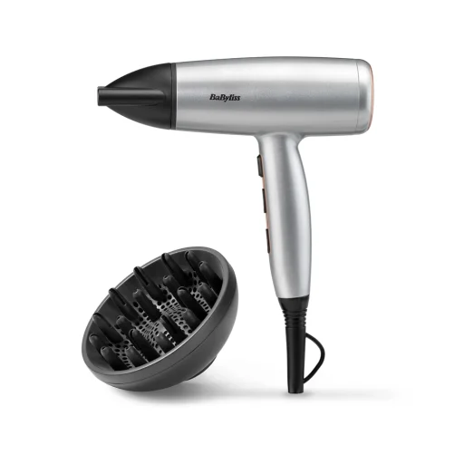 Babyliss D580DE Cosmos hajszárító, szürke - 1