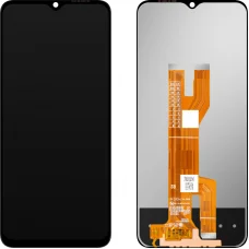 LCD Kijelző Modul MP vivo Y03 / Y18 / Y18e / Y28s / Y37 készülékhez, keret nélkül, utángyártott, fekete üvegfólia