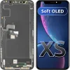 LCD Kijelző Modul MP Apple iPhone XS Soft OLED FHD Verzió, Utángyártott, Fekete