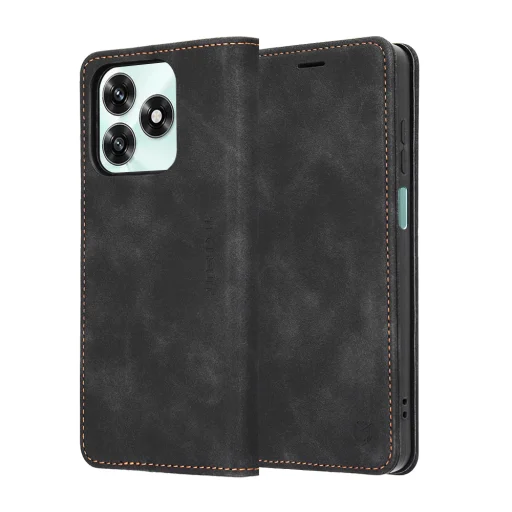 Honor X5c Plus Techsuit Confy Cover - Fekete tok - 6