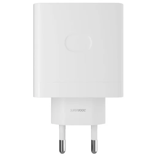 Realme VCB8OAEH 80W USB-A SuperVooc töltő adapter fehér - 2