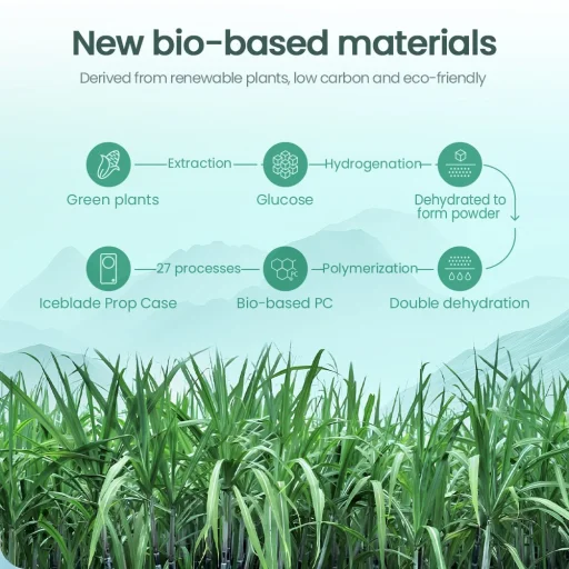 Nillkin Iceblade Prop mágneses tok Apple iPhone 17 Pro Max Dune Brown tok - 4