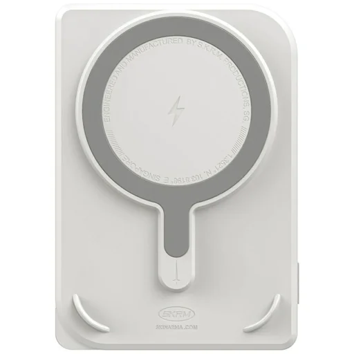 Powerbank Skinarma Nexus Nova Mágneses Kick-Stand 5000mAh 20W PD USB-C MagSafe szürke - 4