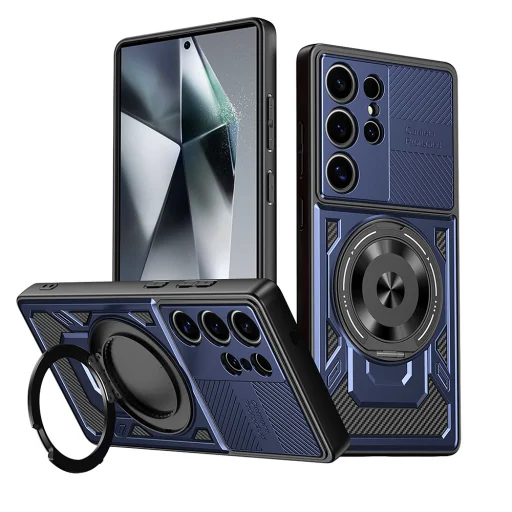  Techsuit - RuggedCam - Samsung Galaxy A26 5G - Kék tok - 1