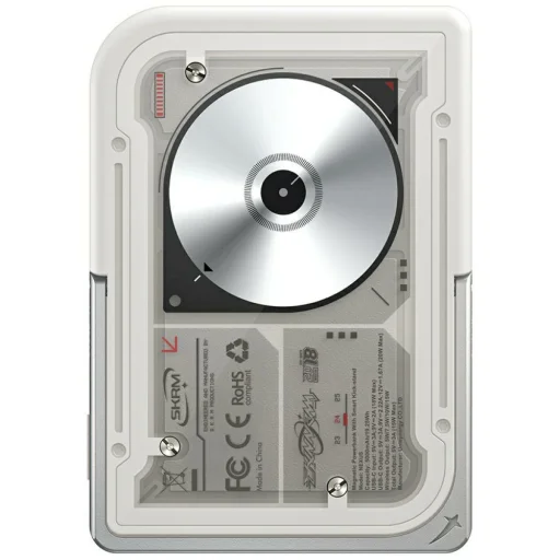 Powerbank Skinarma Nexus Nova Mágneses Kick-Stand 5000mAh 20W PD USB-C MagSafe szürke - 1