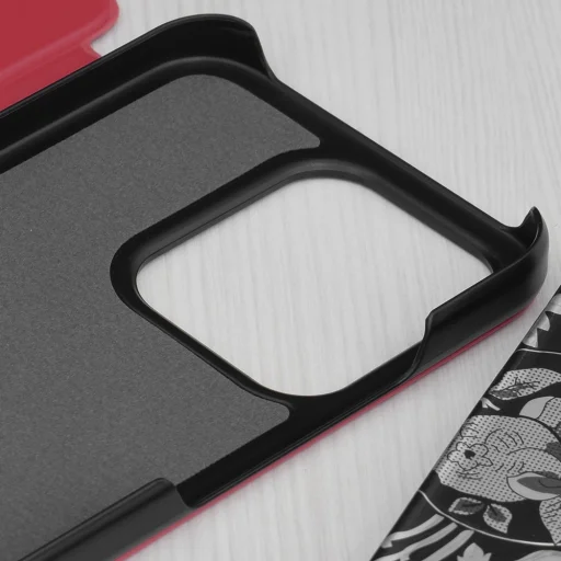 Xiaomi Redmi 15C 4G / Redmi 15C 5G Techsuit eFold Series Piros tok - 3