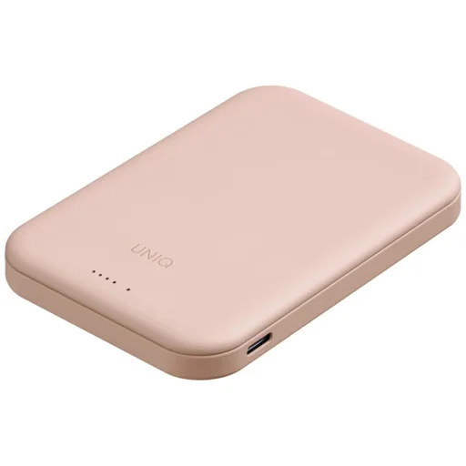 Powerbank Lyden Lexa Magnetic UNIQ 5000mAh PD USB-C MagSafe rózsaszín - 1
