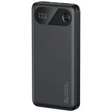 USAMS PB80 Power Bank PD20W 10000mAh fekete