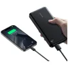 USAMS PB83 Power Bank 2xUSB-A 1xUSB-C 10000mAh fekete thumbnail