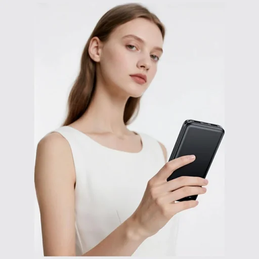 USAMS PB83 Power Bank 2xUSB-A 1xUSB-C 10000mAh fehér - 4