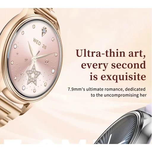 COLMI L28 fekete okosóra szilikon és bőr szíjjal - 15