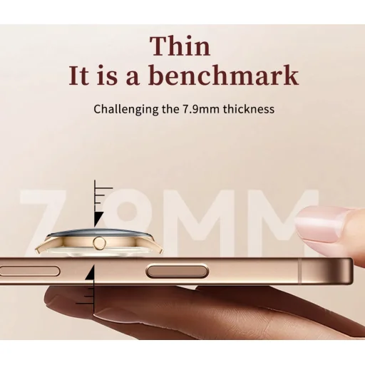 COLMI L28 fekete okosóra szilikon és bőr szíjjal - 19