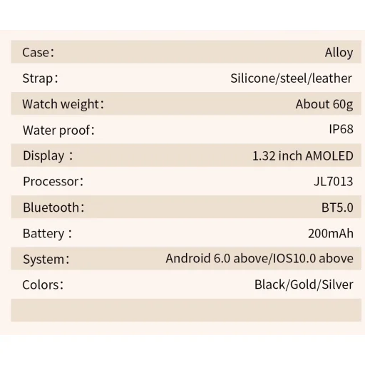 COLMI L28 fekete okosóra szilikon és bőr szíjjal - 23