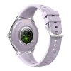 COLMI L28 lila okosóra szilikon és bőr szíjjal thumbnail