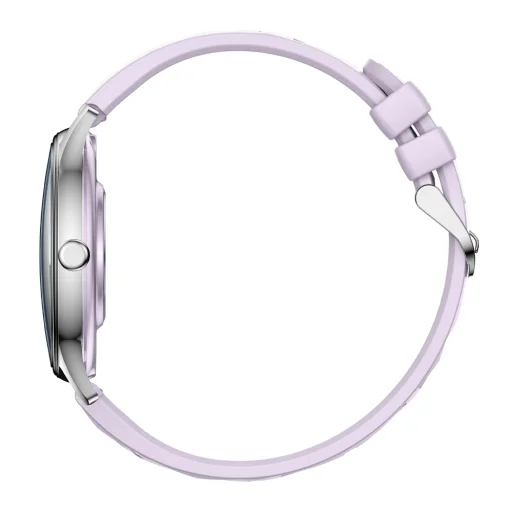 COLMI L28 lila okosóra szilikon és bőr szíjjal - 1