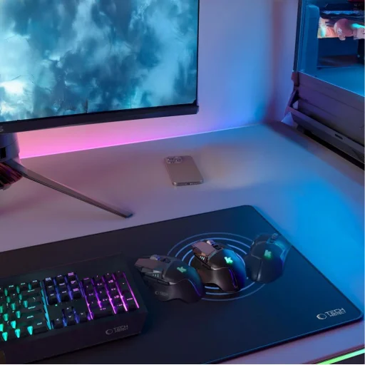 Tech-Protect A100 Egérpad 100 x 50CM Fekete - 7