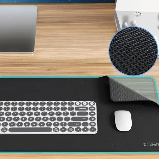 Tech-Protect A100 Egérpad 100 x 50CM Fekete - 8