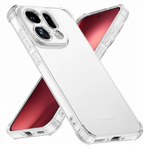 Oppo Find X9 Pro Átlátszó Techsuit Ütésálló Szilikon Tok tok - 1