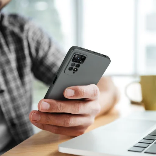 METALLIC tok XIAOMI Redmi NOTE 14 5G szürke - 8