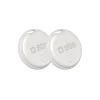 Water resistant object locator compatible with Apple Find My 2 pcs SBS