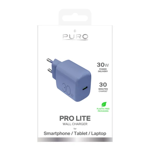Puro "PRO LITE" hálózati töltő 1xUSB-C, 30W - 2