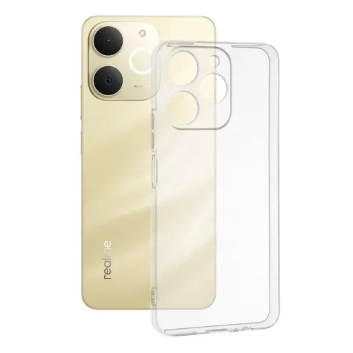 Realme Note 70T Átlátszó Techsuit Clear Silicone tok - 1