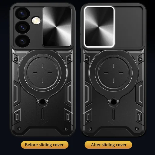  Techsuit - CamGuard Pro - Samsung Galaxy A16 4G / A16 5G - Rózsaarany tok - 4