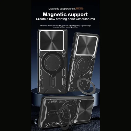  Techsuit - CamGuard Pro - Motorola Edge 60 Pro - Piros tok - 3