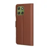 Motorola Edge 70 Barna Techsuit - Leather Folio tok thumbnail