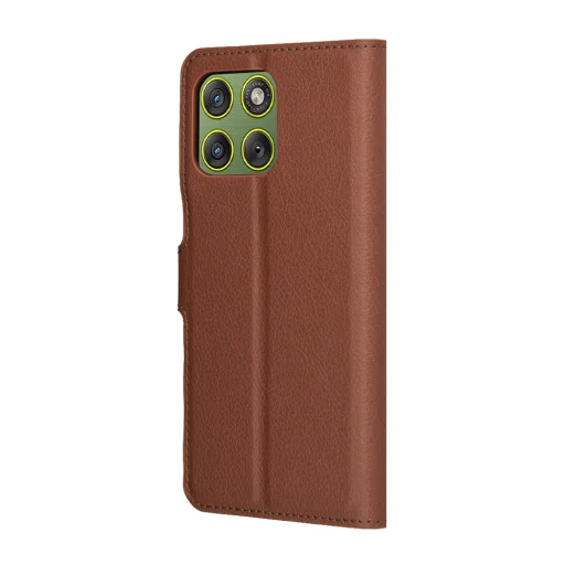 Motorola Edge 70 Barna Techsuit - Leather Folio tok - 5