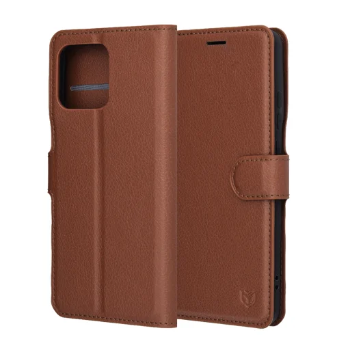 Motorola Edge 70 Barna Techsuit - Leather Folio tok - 6