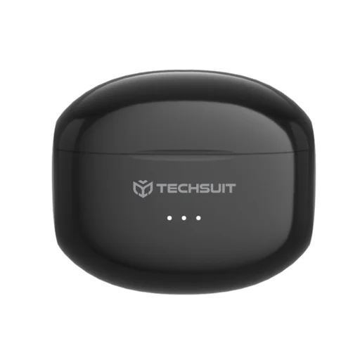 Vezeték nélküli Fülhallgató Techsuit (A40) - Type-C, Bluetooth V5.4, 300mAh, Aktív zajszűrés, 4 mikrofon - Fekete - 6