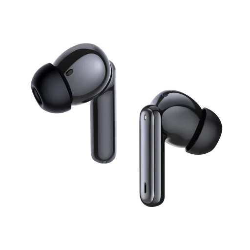 Wireless Earbuds Techsuit (A97) - Bluetooth V5.4, 300mAh, ANC, ENC, 4 Mic - Fekete - 5
