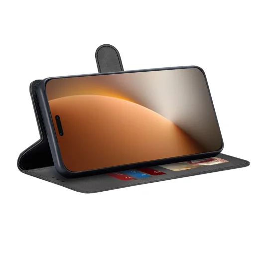 Honor Magic8 Pro Fekete Techsuit Diary Book tok - 2