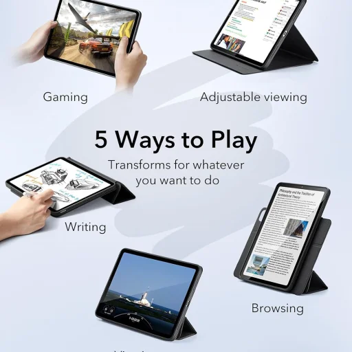  ESR - Rebound Hibrid - iPad Pro 13 (2024) - Tengerészkék tok - 4