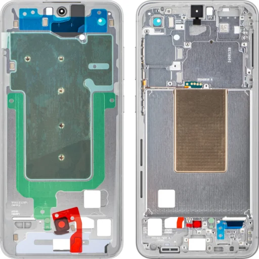 Középső keret Samsung Galaxy S24 FE S721, Ezüst - 1