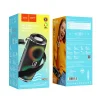 Bluetooth Hangszóró Hoco HC12, 10W, RGB, Vízálló, Fekete thumbnail