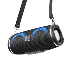 Bluetooth Hangszóró Hoco HC12, 10W, RGB, Vízálló, Fekete